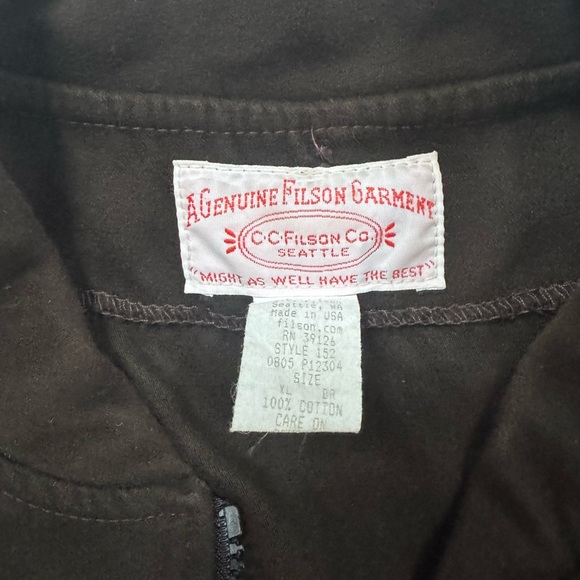 Filson Moleskin Jacket Liner - Picture 6 of 10